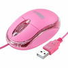 Picture of SOON GO Kids Mouse 2 Pack [Pink Blue] for Laptop Mini USB Optical Wired Mice fit for Kids Girls Lady use Compatible with Computer Laptop PC Desktop Windows 7/8/10/XP Vista and Mac