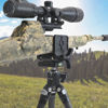 Picture of BZTAC Tactical Tripod Ball Head Mount for Rifle Tripod Gun Rest, Arca Swiss Plate with 1/4" Screw, 3/8" Thread Mount Low Gravity Metal 28mm Diameter Ball 360° Panorama Rotation Ball Head