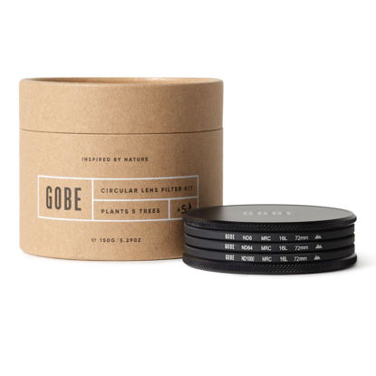 Picture of Gobe 72mm Lens Filter Kit: ND8, ND64, ND1000 (2Peak)