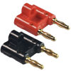 Picture of CESS Two Way Speaker Banana Male Plug Cable Connectors - Dual Banana Plug (10 Pack)