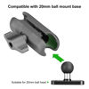 Picture of FANAUE Aluminum 4-Hole AMPS Base Mount with 20mm (0.787 inches) Mounting Ball for 20mm Ball Mount arm
