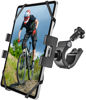 Picture of Bike Tablet Mount Holder [Ultra Stable] Motorcycle Tablet Mount for Bicycle Handlebar, Electric Scooter, Mountain, Dirt Bike Clamp- 360° Rotate Suitable for 4.7-13" iPad Pro, Air, Mini, IPhone, Galaxy