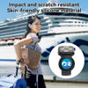 Picture of Princess Ocean Medallion Watch Adapter [2 Pack], Princess Cruise Medallion holder Accessories for Carnival Princess Cruise Line in 2024 & 2025, Also for Apple Airtag Dog Collar Holder (Black/Pink)