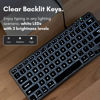 Picture of Macally Backlit Wired Keyboard for Mac | Compatible Apple Keyboard (Small and Compact) Comfortable All Day Typing USB Keyboard for MacBook Pro/Air, iMac, Mac Mini/Pro (Space Grey)