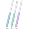 Picture of NIUTRENDZ 3 Pack Silicone Grip for Apple Pencil 2nd Generation & Apple Pencil (USB-C) Grip Ergonomic Design Protective Case Cover Sleeve (Purple + Blue + Green)