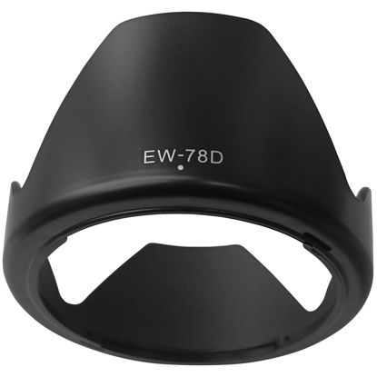 Picture of EW-78D Lens Hood for Canon EF-S 18-200mm f/3.5-5.6 is,EF 28-200mm f/3.5-5.6 USM,EF 28-200mm f/3.5-5.6 Lens,Hxdzieory 72mm Lens Hood