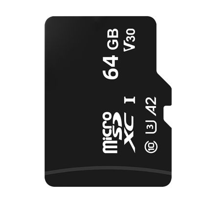Picture of Noonkey Micro SD Card 64GB for Light Bulb Security Cameras, Wireless Outdoor Cameras, Indoor Home Camera