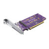Picture of REDLUX PCIe 3.0 to NVMe (4) M.2 Adapter for M.2 (M Key) SSD, X16,Compatible with PCIe 3.0 Motherboards and Backward Compatible with PCIe 2.0 and PCIe 1.0