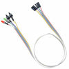 Picture of ThtRht 3 Pack Desktop Computer PC Case Power Supply On Off Reset Push Button Switch ATX Front Bezel Universal Replacement Wire Cable with HDD SW LED Power Light Indicator