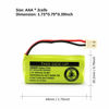 Picture of VANBOW BT162342 BT262342 BT183342 BT283342 2.4V 800mah Cordless Phone Batteries Compatible with VTech CS6114 CS6419 CS6719 AT&T EL5210 EL52300 EL52400 CL81101 CL80111 Handset Telephone (Pack 3)