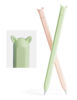 Picture of 2 Pack Cute Ear Case Silicone Skin Cover for Apple Pencil 2nd Generation Accessories Compatible with iPad Pro 11 12.9 inch,Pink&Green