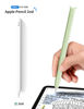 Picture of 2 Pack Cute Ear Case Silicone Skin Cover for Apple Pencil 2nd Generation Accessories Compatible with iPad Pro 11 12.9 inch,Pink&Green