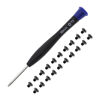 Picture of Create idea 20PCS M2x3 Torx T5 Laptop Bottom Case Screws with T5 Torx Screwdriver Compatible with Razer Stealth 13.3" Blade 15" Alloy Computer Components