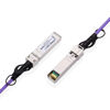 Picture of Colored 10G SFP+ Twinax Cable, Direct Attach Copper(DAC) Passive Cable, 0.25m (0.82ft) in Purple, for Cisco SFP-H10GB-CU0.25M, Meraki, Ubiquit, Mikrotik, Intel, Fortinet, Netgear, D-Link and More