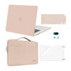 Picture of MOSISO Compatible with MacBook Air 15 inch Case 2025 2024 2023 Release M3 A3114 M2 A2941 Touch ID, Plastic Hard Shell&Carrying Sleeve Bag&Keyboard Cover&Webcam Cover&Screen Protector, Camel