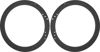 Picture of 10" Subwoofer Speaker Spacers Depth Extender Extending Rings - 1" thick - ID: 9 1/8" OD: 10 7/8" - 1 Pair - SSK10XXK - Stackable - Perfect For Framing Fiberglass Enclosures