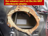 Picture of 10" Subwoofer Speaker Spacers Depth Extender Extending Rings - 1" thick - ID: 9 1/8" OD: 10 7/8" - 1 Pair - SSK10XXK - Stackable - Perfect For Framing Fiberglass Enclosures