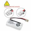 Picture of Kruta BT162342 BT262342 Cordless Phone Batteries Compatible with BT183342 BT283342 BT166342 BT266342 VTech CS6114 CS6419 CS6719 at&T EL52300 CL80111 Handset Telephone (Pack 6)