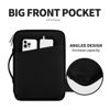 Picture of DDgro 9-11 Inch Tablet Sleeve Case Carrying Bag for iPad Pro M2/M1 11", iPad Air 5th/4th Gen 10.9", Lenovo Tab M10 10.1, Samsung Galaxy Tab A8/A7/S8/S7 11", (11 inch, PU-Black)