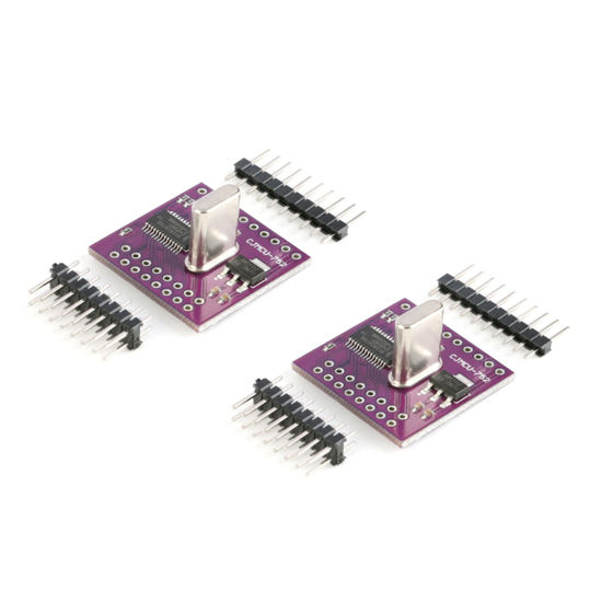 Picture of JESSINIE 2Pcs SC16IS752 I2C SPI to UART Serial Adapter Module, Dual Channel UART Conversion with Pins