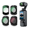 Picture of JJC 4 Pack Magnetic CPL & ND & 1/4 Black Diffusion Filter Kit for DJI OSMO Pocket 3, CPL NDV2-32(1-5 Stops) NDV64-1000(6-10 Stops) Variable Neutral Density & Cinematic Dreamy Effect Filters with Wipe