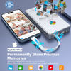 Picture of iDiskk 1TB 【App-le Certified for iPhone 15】 External Hard Drive for iPhone, iPad, MacBook,Compatible with iOS & Android, Store Photos, Videos, Music, Documents for All Devices