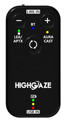 Picture of Dual Input Bluetooth 5.4 Audio Transmitter with Auracast Clip