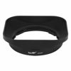 Picture of Haoge LH-X17 Bayonet Square Metal Lens Hood for Fujifilm Fuji Fujinon XF 16mm F2.8 R WR XF16mmF2.8 Lens on X-Pro2 X-Pro1 X-T2 X-T1 X-T20 X-T10 X-E2S X-A5 X-A20 X-E3 X-H1
