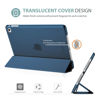 Picture of ProCase Smart Case for iPad Air 2 2014, Ultra Slim Lightweight Stand Protective Case Shell with Translucent Frosted Back Cover for iPad Air 2nd (A1566 A1567) -Navy