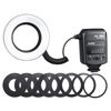 Picture of Godox ML-150II Macro Ring Flash Light GN12 with 8 Lens Adapter Rings for Canon Nikon Pentax Olympus DSLR Cameras