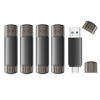 Picture of JOIOT 32GB USB C Flash Drive Dual USB 3.0 Flash Drive Type C + USB A Portable Type-C Flash Drive with Keychain Hole 2-in-1 USB-C Thumb Drive for Smartphone Tablet Computer Mac iPhone 15 (5 Packs)