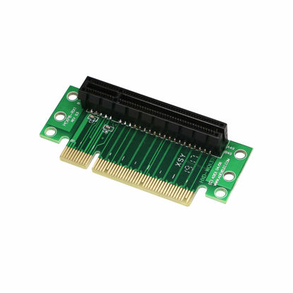 Picture of SinLoon PCI- Express 8X Riser Card 90-Degree Adapter Card PCI-E 8X Extender Extension Card for 1U, Small Computer and Server Case(PCIE 8X)