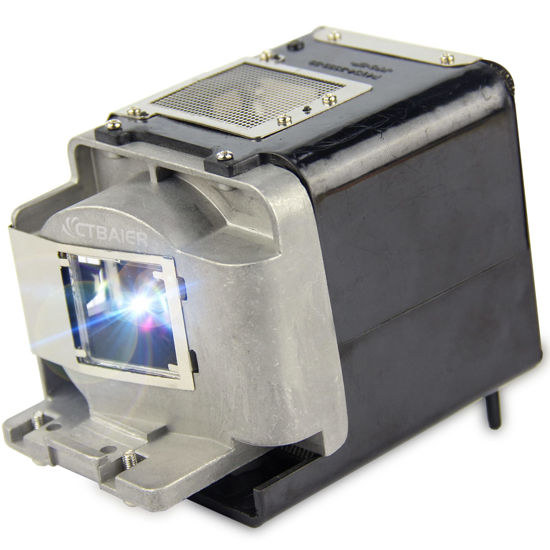 Picture of CTBAIER VLT-HC3800LP VLT-XD590LP Replacement Projector Lamp Bulb for Mitsubishi HC3200 HC3200U HC3800 HC3800U HC3900 HC4000 XD590U HC77-10S HC77-11S GX-730 GX-735 Pro8200 Pro8300 with housing