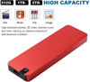 Picture of Ultra Slim Portable External Hard Drive 2TB Portable Hard Drive USB3.1 Type-C for Mac, Desktop, PC, Laptop, etc (2TB, Red)