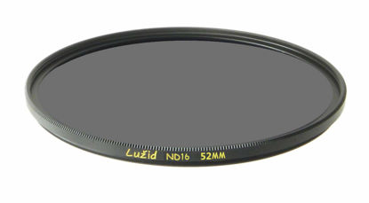Picture of LUŽID 52mm ND16 MC Filter Schott B270 Glass Brass Frame 4 Stop ND 1.2 Multi-Coated 52 Luzid