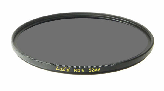 Picture of LUŽID 52mm ND16 MC Filter Schott B270 Glass Brass Frame 4 Stop ND 1.2 Multi-Coated 52 Luzid