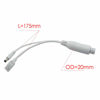 Picture of ANVISION Active 48V to 12V Waterproof PoE Splitter Adapter, IEEE 802.3af Compliant 10/100Mbps for IP Camera AP Voip Phone and More, White
