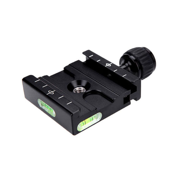 Picture of Harwerrel Aluminium 50mm Quick Release Plate QR Clamp Fits Arca-Swiss Standard for Tripod Ballhead