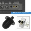 Picture of The Lord of the Tools 20Pcs 6.35mm Silicone Anti Dust Plugs Socket Dust Cover Anti Dust Jack Plug Stopper Cap Accessories for Amplifier DVD Karaoke Black