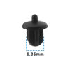 Picture of The Lord of the Tools 20Pcs 6.35mm Silicone Anti Dust Plugs Socket Dust Cover Anti Dust Jack Plug Stopper Cap Accessories for Amplifier DVD Karaoke Black