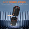 Picture of CYBORIS 2 in 1 Portable Splittable Bluetooth Speaker, Waterproof Split Wireless Speaker Bluetooth V5.3 with 20W Loud Stereo Sound, 24H Playtime, True Wireless Pairing for Home, Outdoor or Travel