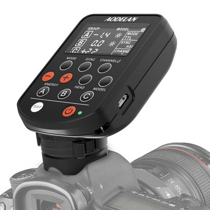 Picture of Aodelan TTL Wireless Flash Trigger for Canon Camera, Replace Profoto Air Remote TTL