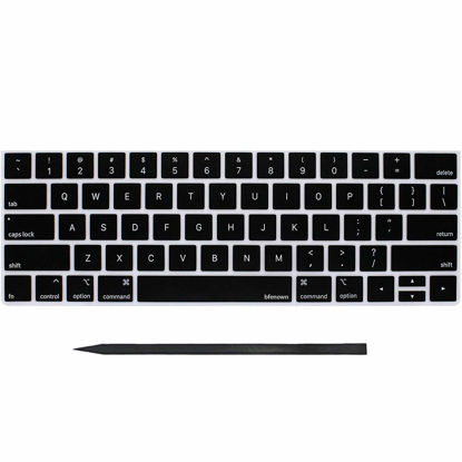 Picture of Bfenown Replacement US Keyboard key cap Keycaps Keys for MacBook Pro Retina 13" 15" A1989 A1990 A1932 2018-2019 Year