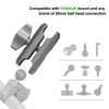 Picture of FANAUE Aluminum 20mm Ball Head Double Socket Arm Only Supports Installation of 20mm Ball Head Adapter, Connects Phone Clip and 20mm Ball Base and Can be Assembled Into Bike Motorcycle Phone Holder