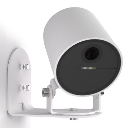 Picture of Teccle Metal Wall Mount for SimpliSafe Outdoor Camera, Anti-Drop, 360 Degree Adjustment Swivel Mount Bracket (Camera Not Included) (1 Pack)