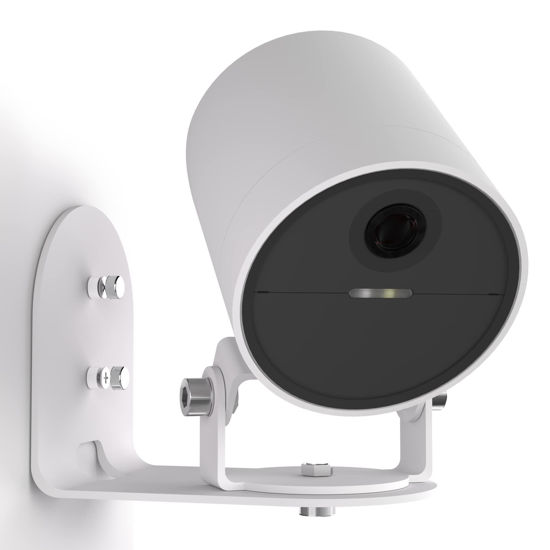 Picture of Teccle Metal Wall Mount for SimpliSafe Outdoor Camera, Anti-Drop, 360 Degree Adjustment Swivel Mount Bracket (Camera Not Included) (1 Pack)