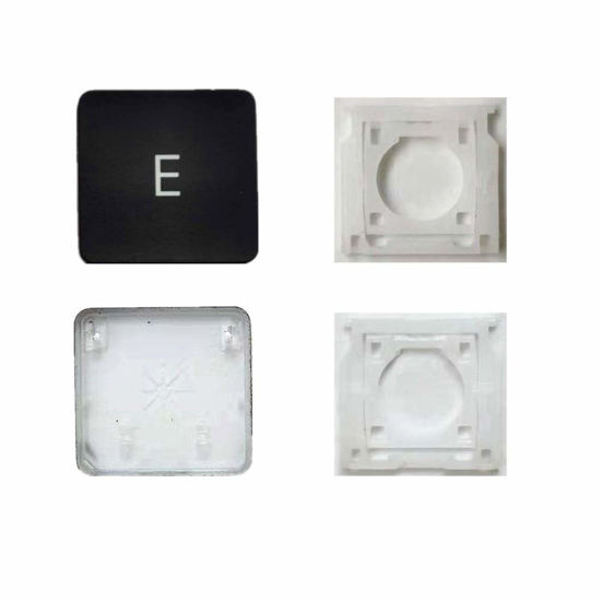 Picture of Replacement Individual AP08 Type E Key Cap and Hinges are Applicable for MacBook Pro Model A1425 A1502 A1398 for MacBook Air Model A1369/A1466 A1370/A1465 Keyboard to Replace The E Key Cap and Hinge