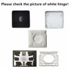 Picture of Replacement Individual AP08 Type E Key Cap and Hinges are Applicable for MacBook Pro Model A1425 A1502 A1398 for MacBook Air Model A1369/A1466 A1370/A1465 Keyboard to Replace The E Key Cap and Hinge