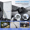 Picture of OHLPRO Dashboard Magnetic Tablet Holder for Car, Windshield iPad Car Phone Suction Cup Mount with Magnets, for All 6"-11" Apple Phones iPad Samsung Galaxy Tab Tablet, 360° Rotation, Black