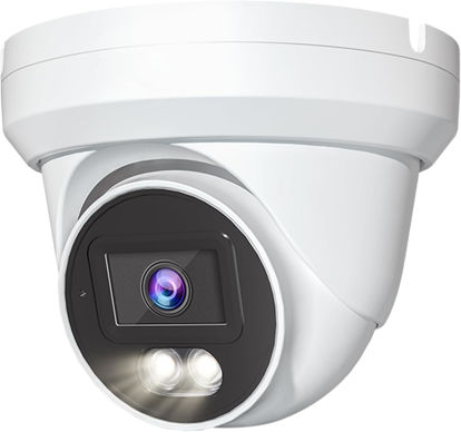 Picture of (New Upgrade) 2MP 1080P 24/7 Full-Color HD TVI/CVI/AHD/CVI Dome CCTV Security Camera with Sony-Starvis Sensor, Indoor Outdoor Color Night Vision Waterproof Analog Surveillance Camera 2.8mm Lens